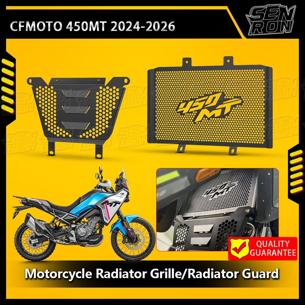 สําหรับ CFMOTO CF MOTO 450MT 450 MT 450 MT450 CF450MT 2024 2025 2026 หม้อน้ํารถจักรยานยนต์ป้องกันเคร