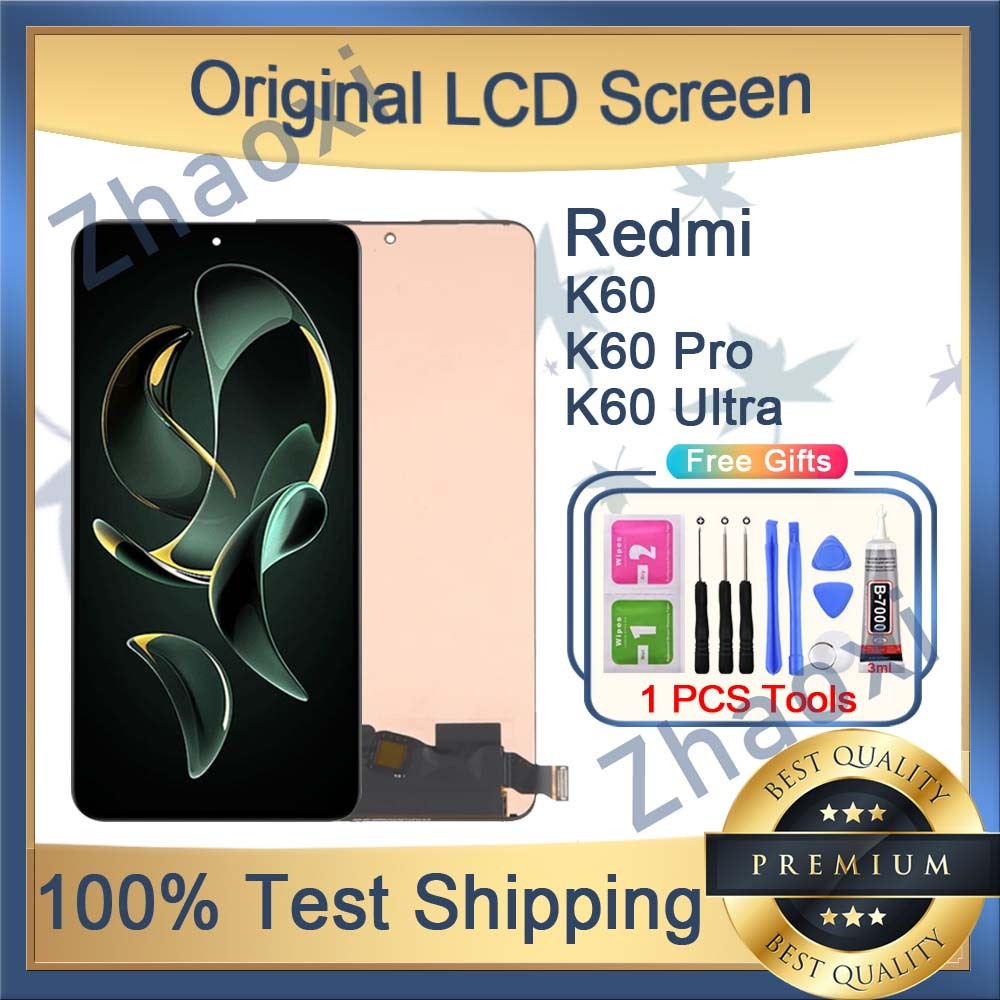 OLED Redmi K60 K60 Pro K60 Ultra 5G เปลี่ยนหน้าจอ LCD