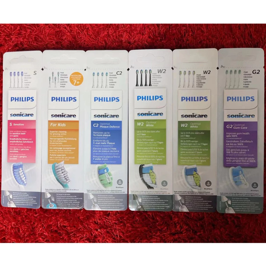 หัวแปรงสีฟันไฟฟ้าสําหรับแปรงสีฟันไฟฟ้า sonicare (HX3/6/9xxx) หัวเปลี่ยนแปรงสีฟัน