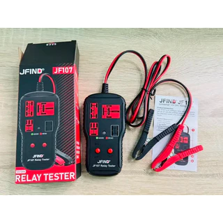 【สินค้าสปอตของไทย】12V & 24V Universal Car Motor Truck Relay Tester 4Pin 5Pin ยานยนต์รีเลย์เครื่องมือวินิจฉัยพร้อมคลิป LED ไฟแสดงสถานะ JFIND JF107
