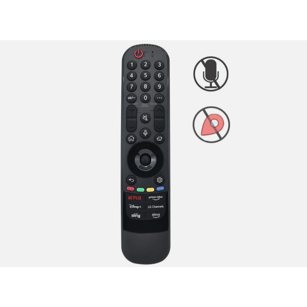 ใหม่เปลี่ยน MR23GA ไม่มีเสียง AKB76043102 สําหรับ LG TV อินฟราเรด IR รีโมทคอนโทรล 43UQ7590PUB
