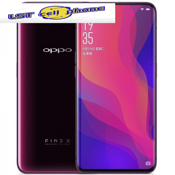 สมาร์ทโฟนหน้าจอตรง OPPO Find X Snapdragon 845 ใช้งานสํารอง