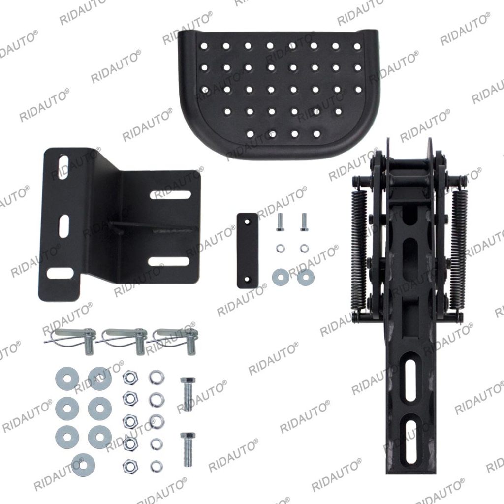 Foot Step Retractable เหล็ก T-step ด้านหลัง 4X4 off Road Running Board สําหรับ RANGER T6 T7 T8 2012-