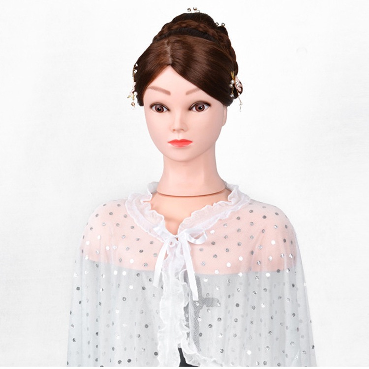 2026 โมเดลไหล่หัวหุ่นคอสเมติก, ที่รองขาตั้งหัวหุ่น, แพลตฟอร์มไหล่หน้าอกสําหรับฝึกทําผม, ฝึกร้านตัดผม - รูปที่ 7