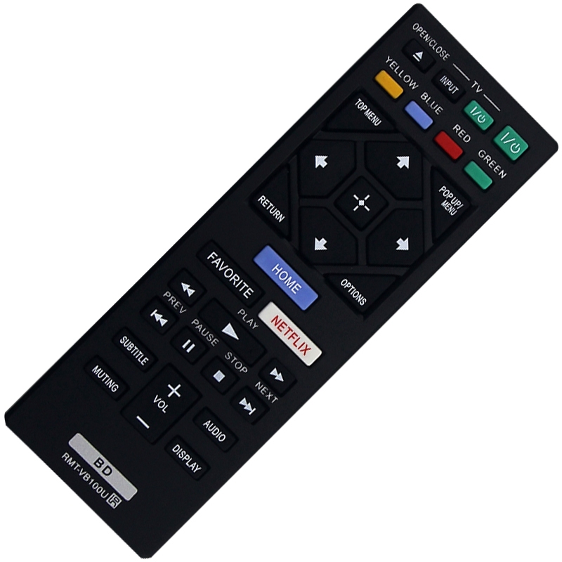 รีโมทคอนโทรลใหม่ RMT-VB100U เข้ากันได้กับ Sony DVD BDP-BX150 BX350 BX550 BX650 S1500 S2500 S2900 S35