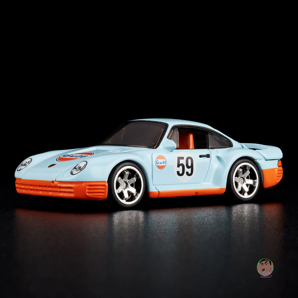Hot Wheels RLC 1/64 Exclusive 1986 ฟิกเกอร์ Porsche 959