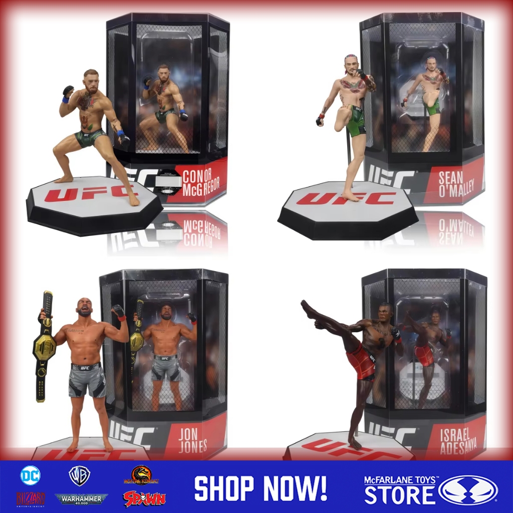 [ในสต็อก] McFarlane Toys Ultimate Fighting Championship UFC Sportsman Conor McGregor Israel Adesanya