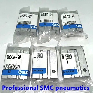 SMC Original Ready Stock MGJ Series ขนาดเล็กพร้อมกระบอกก้านไกด์ MGJ6-5/10/15/MGJ10-5/10/15/20