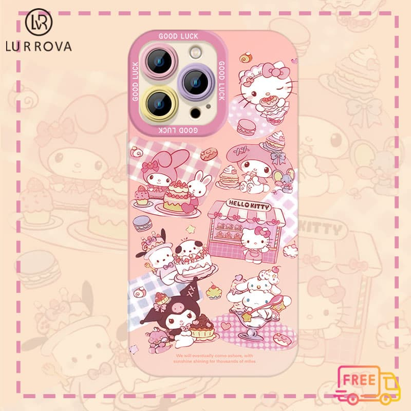 SAMSUNG สําหรับSamsung A17 A07 A06 A55 A56 A36 A12 A15 A05S S24FE S25FEน่ารักการ์ตูนลูกแมวกันกระแทกTPUเคสโทรศัพท์ - รูปที่ 2