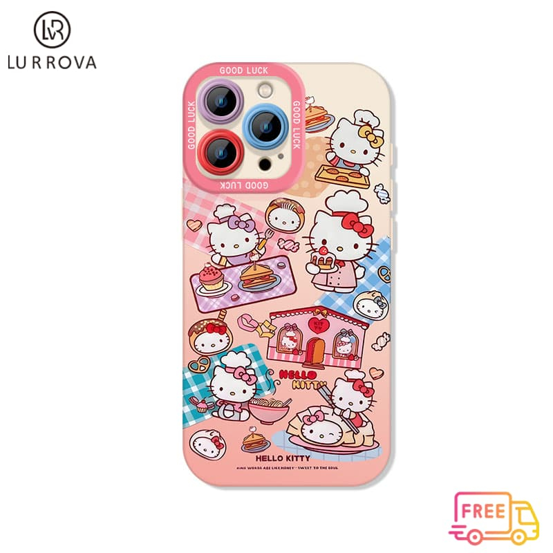 SAMSUNG สําหรับSamsung A17 A07 A06 A55 A56 A36 A12 A15 A05S S24FE S25FEน่ารักการ์ตูนลูกแมวกันกระแทกTPUเคสโทรศัพท์ - รูปที่ 5