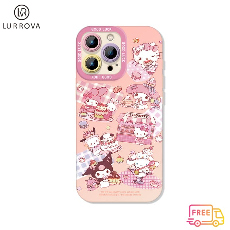 SAMSUNG สําหรับSamsung A17 A07 A06 A55 A56 A36 A12 A15 A05S S24FE S25FEน่ารักการ์ตูนลูกแมวกันกระแทกTPUเคสโทรศัพท์ - รูปที่ 6