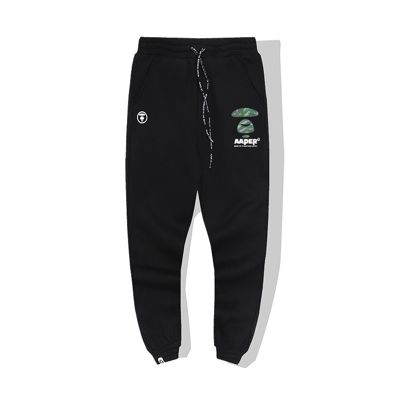 แฟชั่น Ape Head AAPE กางเกงลําลองทรงหลวมกางเกงกีฬา