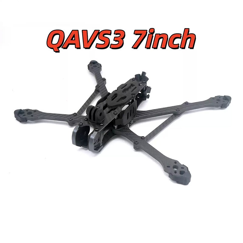 QAVS3 ผ่านเครื่อง 17/23 ซม. Rack FPV ใช้งานร่วมกับ O3O4pro Flight Drone พับ T700