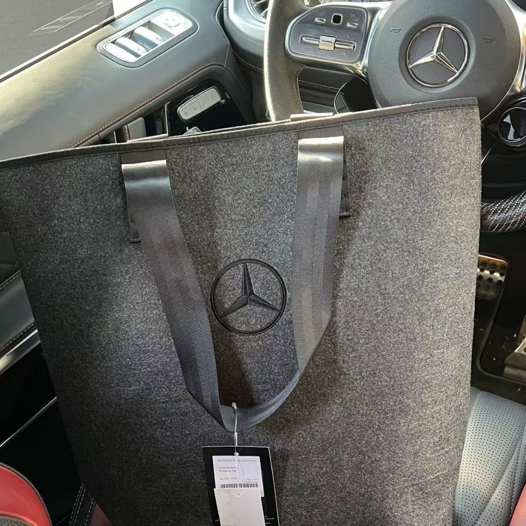 Mercedes-Benz กระเป๋า tote ขนาดใหญ่ สไตล์แฟชั่น สำหรับช้อปปิ้งและเป็นของขวัญ