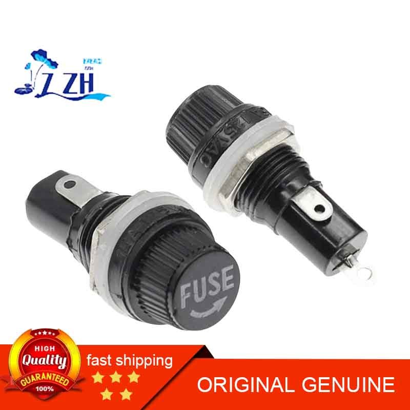 10PCS FUSE FUSE Holder 5 * 20 คุณภาพสูง FUSE Holder/FUSE Holder 10A/250V AC
