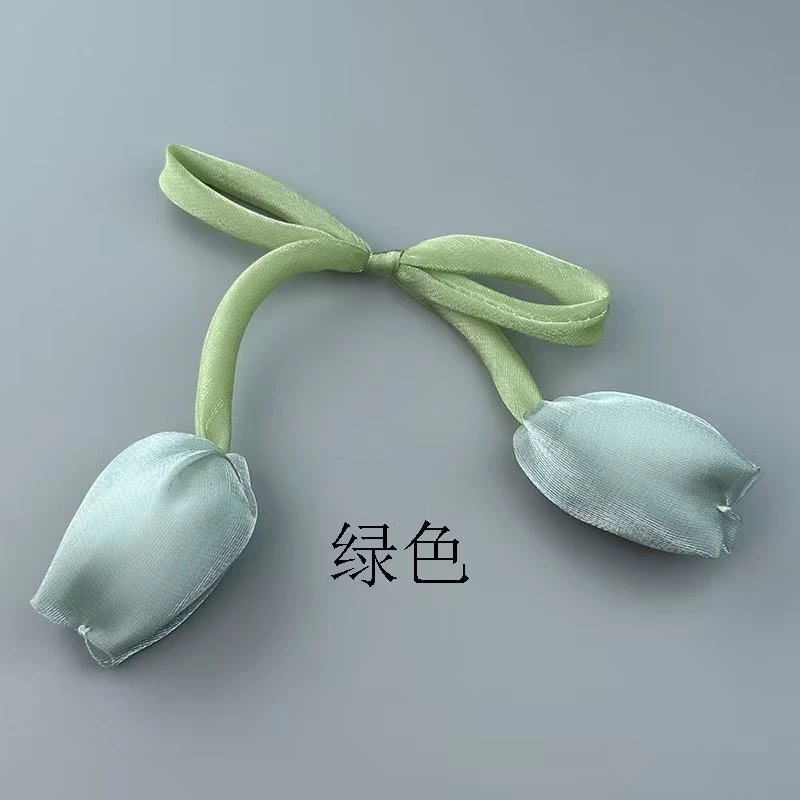 [C4-06] Pastoral Style Corsage Butterfly Princess Dress Gauze Now สามมิติทิวลิปตกแต่งเครื่องแต่งกายดอกไม้ thumbnail 7