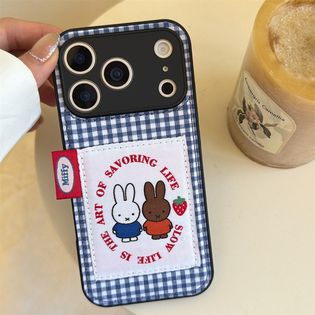 สําหรับIphone Case 17 Pro Max 16 Pro Max 15 Pro Max 14 Pro Max Miffyเคสโทรศัพท์