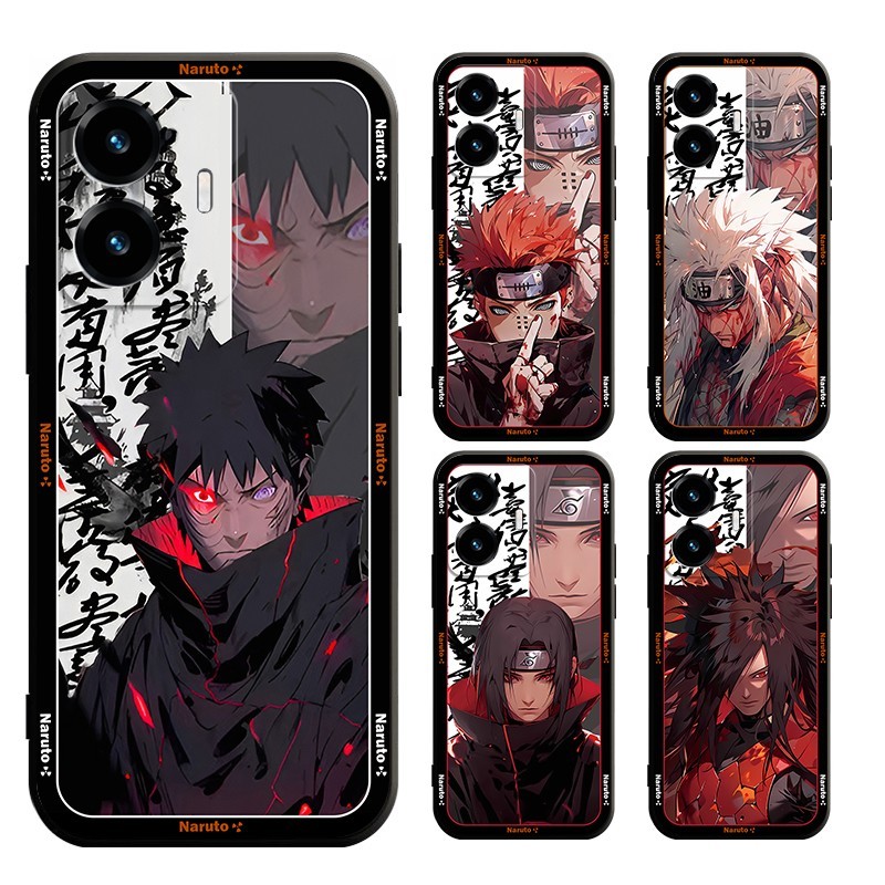 VIVO V60 Lite V60 V50 LITE V50 PRO 5G V4O V40 Pro V40 Lite 4G 5G Naruto Uchiha Madara Itachi Casing 