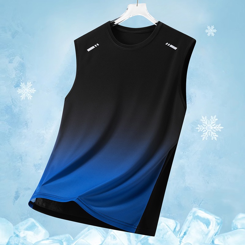เสื้อกั๊กลoose ระบายอากาศได้ดี สวมใส่สบาย สำหรับกีฬากลางแจ้งและออกกำลังกาย