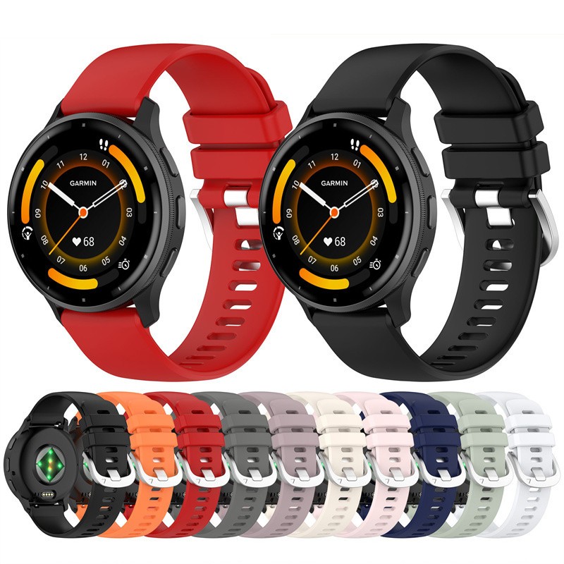 สําหรับ Garmin Venu 4 41mm / 45mm สายนาฬิกาซิลิโคนอ่อน