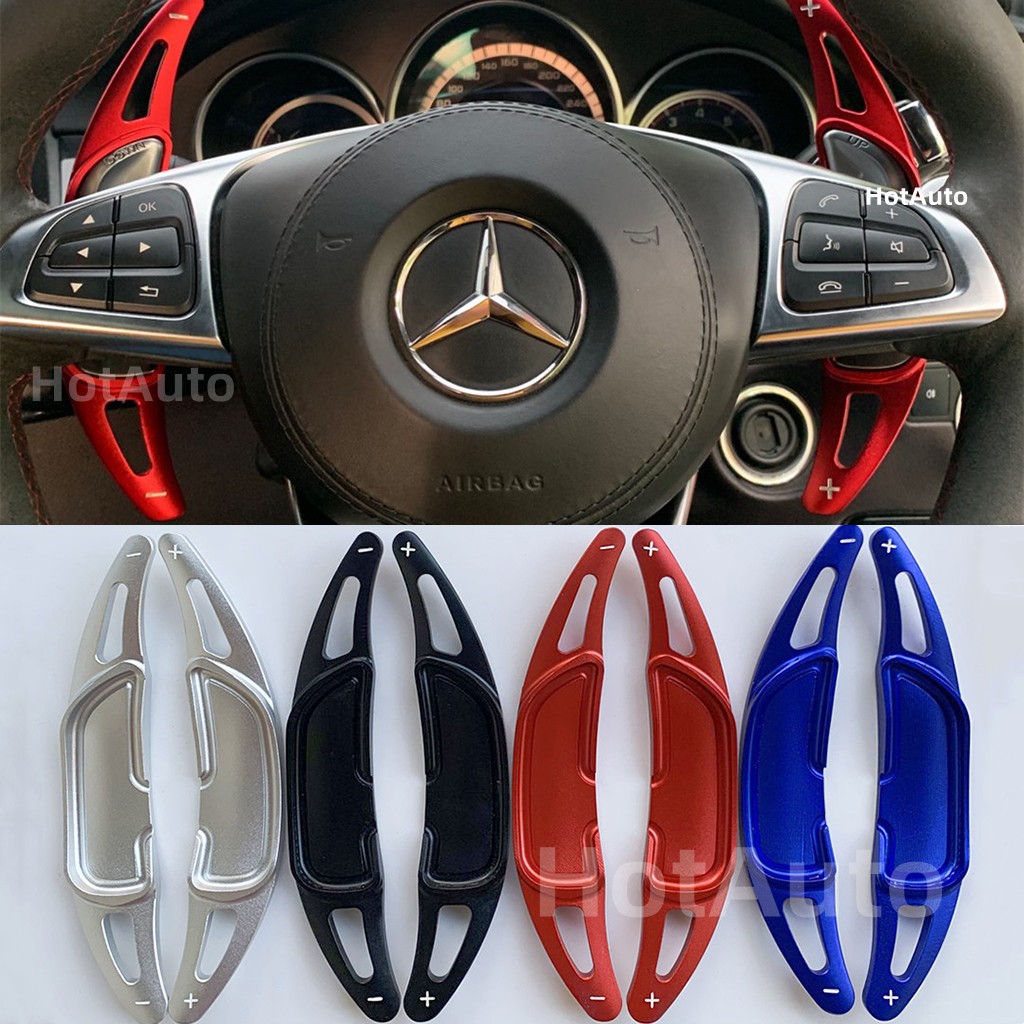 Mercedes Benz AMG คันเกียร์พวงมาลัย Paddle Shift Benz A45 S A35 CLA45 S C43 C63 S63 GLA45 GLC43 GLE