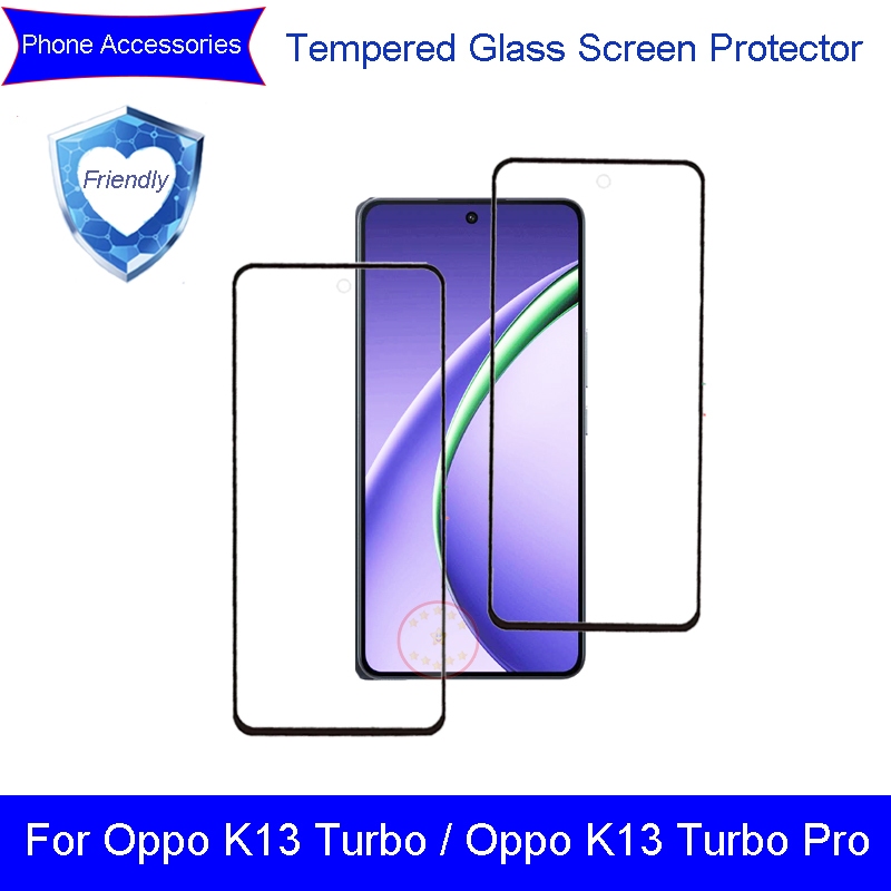 กระจกนิรภัยป้องกันหน้าจอสําหรับชิ้นส่วนอุปกรณ์เสริม Oppo K13 Turbo / Oppo K13 Turbo Pro