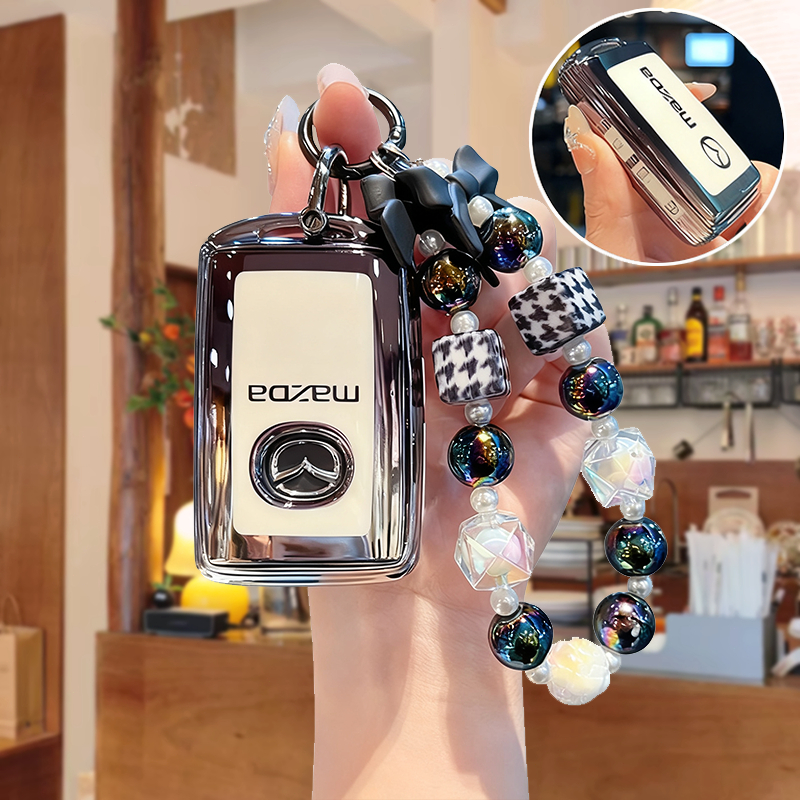 Mazda เคสกุญแจรีโมทรถยนต์ สําหรับ mazda 2 2024 2025 Mazda3 Mazda CX3 CX4 CX7 cx30 CX8 CX5 ของแต่งรถย