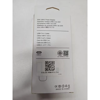【 1 ปี】ชาร์จไว PD 30w charger type c to L สายชาร์จเร็ว+หัวชาร์จชาร์จคุณภาพสูง สำหรับ I&P6-14