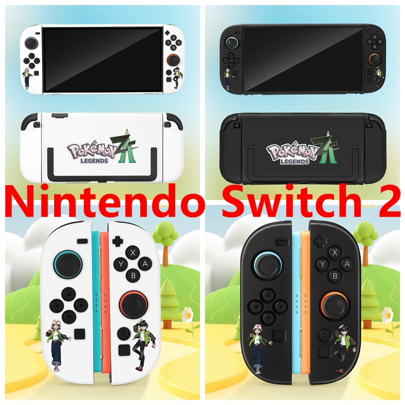 Pokémon LEGENDS ZA รูปแบบฐานและคอนโซลและเคส Joycons สําหรับ Nintendo Switch 2 TPU ฝาครอบป้องกันอุปกร