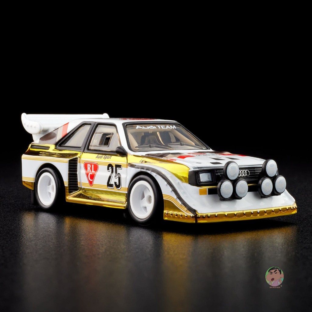 Hot Wheels 1/64 RLC Exclusive 1985 Audi Sport quattro S1 Car Model