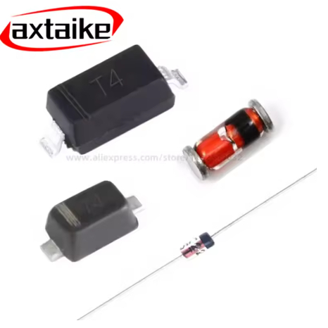 100PCS IN4148 1N4148 DO-35 LL4148 LL-34 1206 1N4148W T4 SOD-123 1N4148WS 08805 SOD-323 1N4148WT 0603