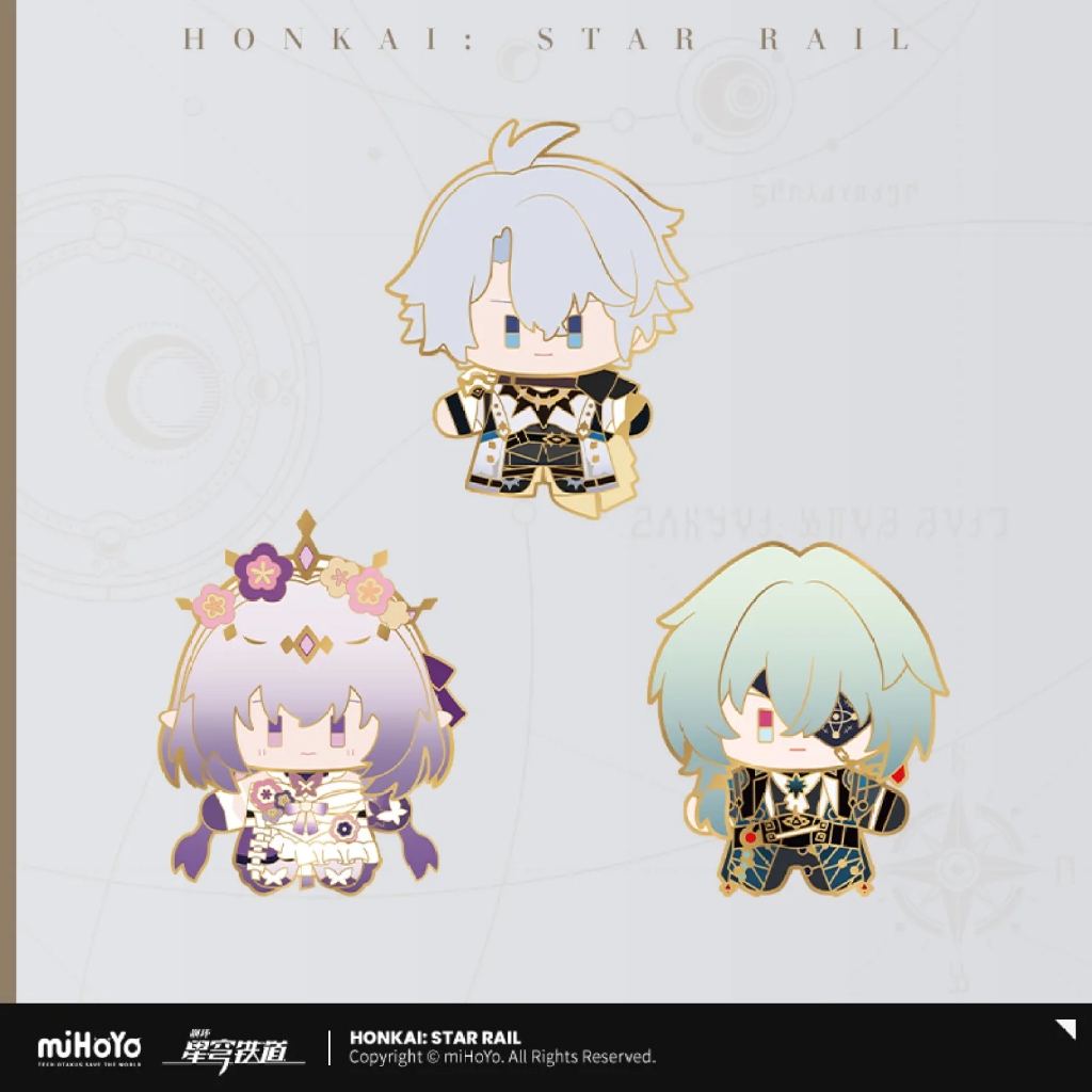 [miHoYo/Honkai: Star Rail] รุ่น Q Doll Series ป้ายโลหะ Castophyrice Painon Mydei Anaxa Tour/Collapse