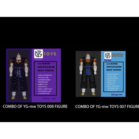 YGmw Studio, Long Ying, Vegito, 1/12 Scale Action Figure