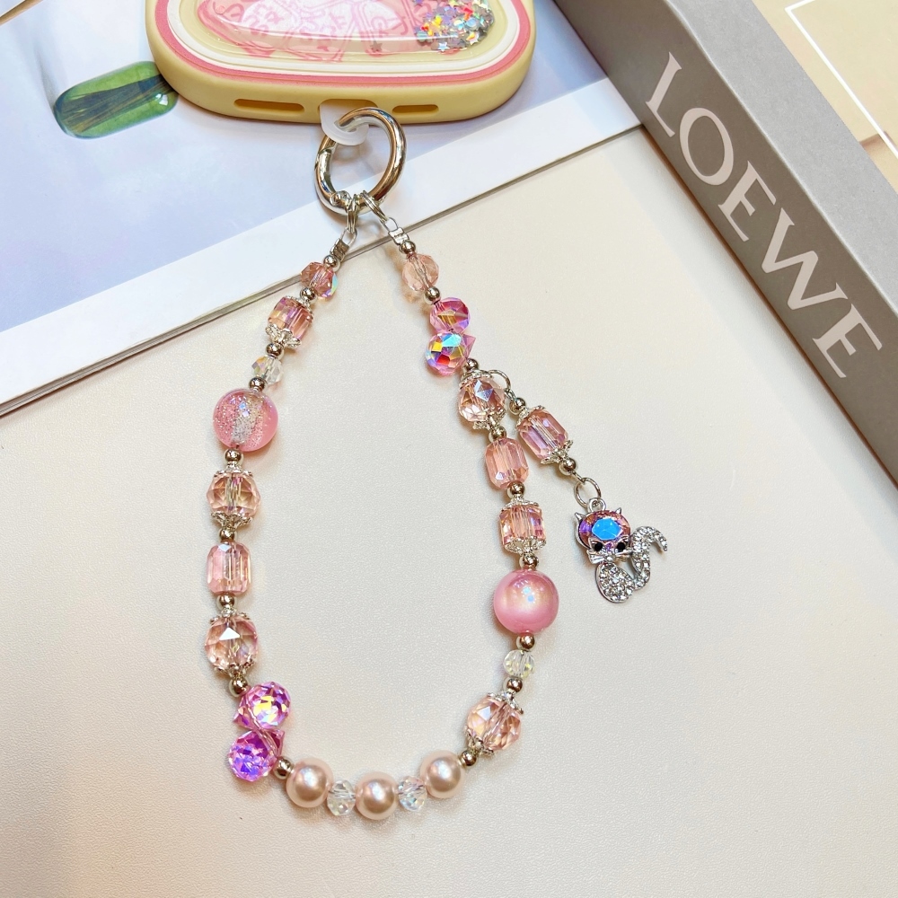 โทรศัพท์มือถือระดับไฮเอนด์กรณีเชือกเส้นเล็กสายรัดข้อมือโซ่ - รูปที่ 5