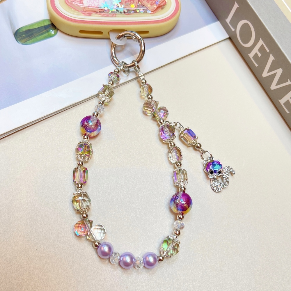 โทรศัพท์มือถือระดับไฮเอนด์กรณีเชือกเส้นเล็กสายรัดข้อมือโซ่ - รูปที่ 2