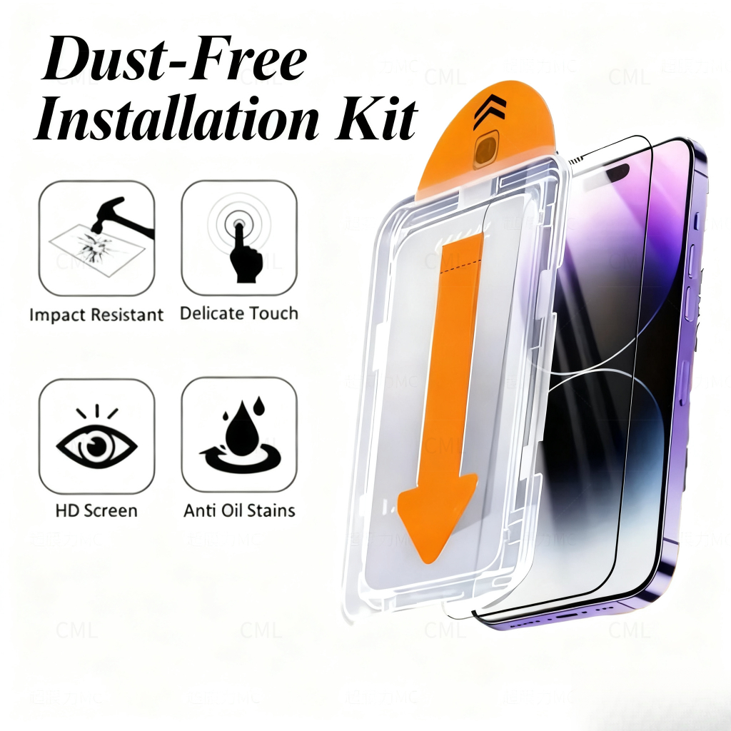 HD ฝุ่นฟรีฟิล์มที่สองสําหรับVIVO Y300 GT Y200 + Y100t IQOO 13 12 11 10 9 8 7 6 Z10 Z9 Z9X Z8 Z6X U5 