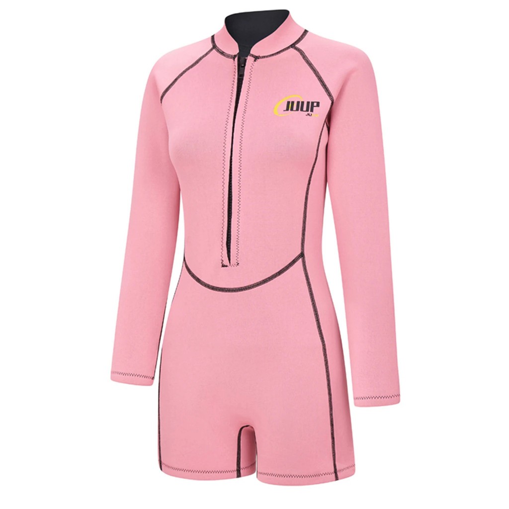 [ตำนาน7] ชุดว่ายน้ำNeoprene 2.5 มม. แขนยาว สำหรับว่ายน้ำกลางแจ้งและดำน้ำดูปะการัง