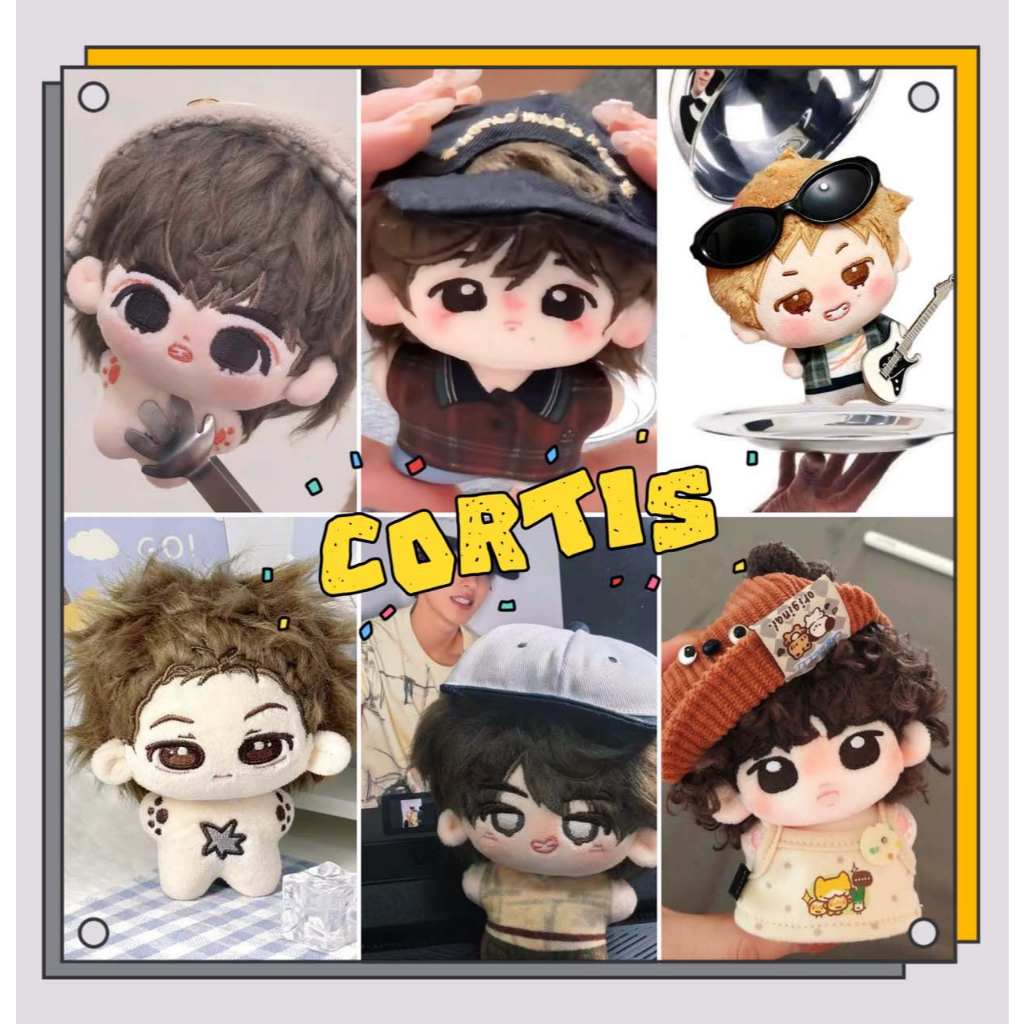 CORTIS MARTIN JUHOON KEONHO SEONGHYEON 10 ซม.ปลาดาวตุ๊กตาผ้าฝ้ายของเล่นตุ๊กตาจี้การประชุมสร้างสรรค์ข