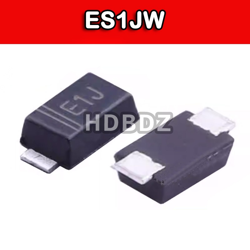100PCS ES1JW E1J SOD-123FL ไดโอดการกู้คืนที่รวดเร็วเป็นพิเศษ IC SMD