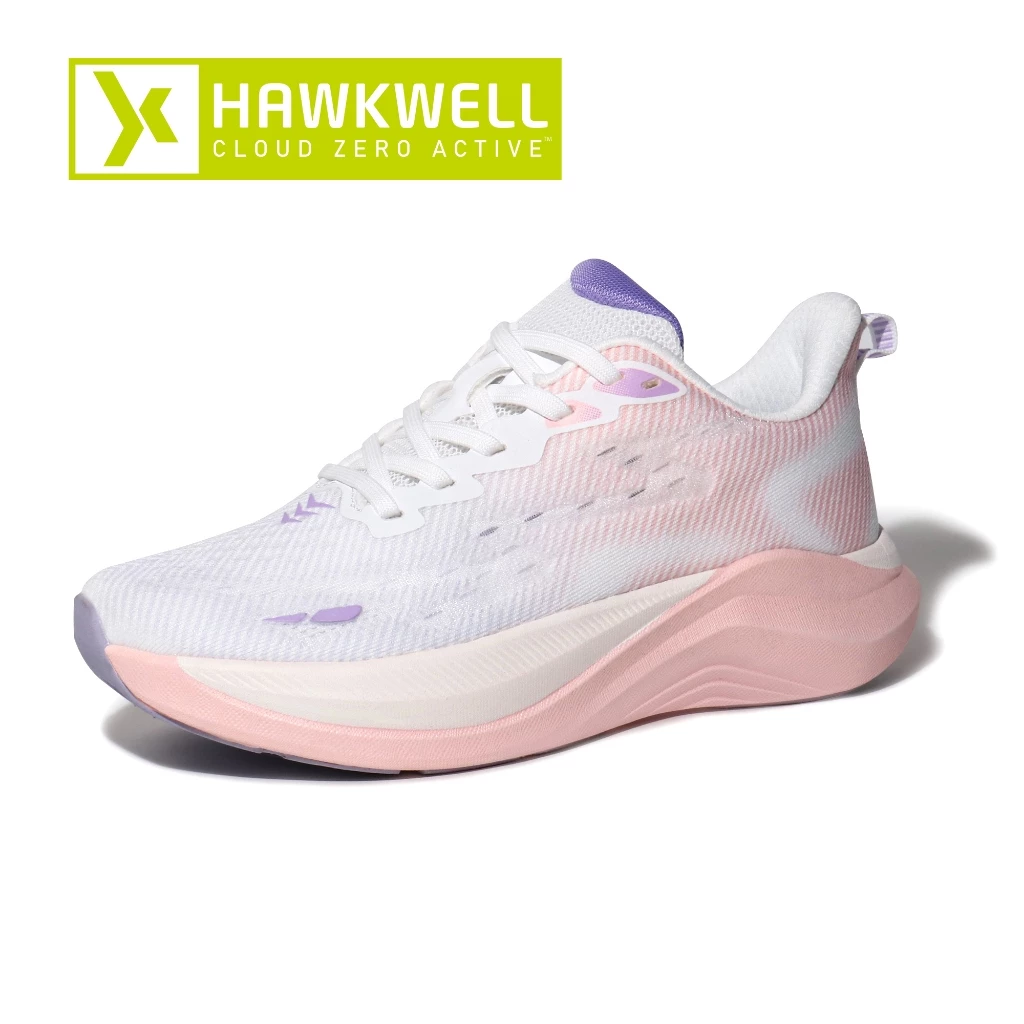 Hawkwell รองเท้าถักผู้หญิง เดิน-วิ่ง พยาบาล นุ่ม กันลื่น