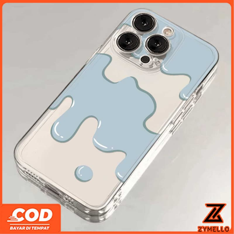 เหมาะสําหรับRealme Note 60 Note 70 Realme C61 Realme C63 C71 C75น่ารักและทันสมัยครีมละลายเคสโทรศัพท์TPUกันกระแทก