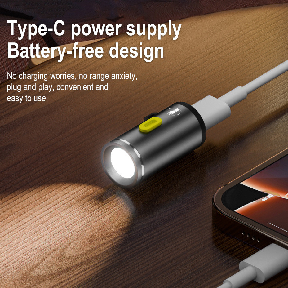 Boruit 210LM ไฟฉาย LED น้ำหนักเบาทrès>