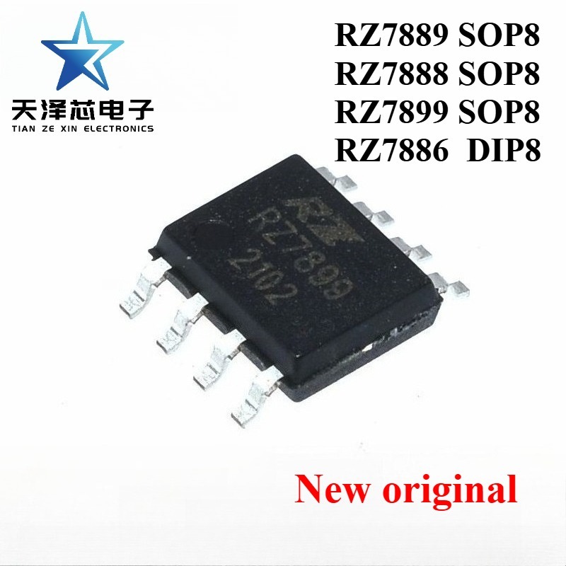 Original RZ7889 7888 7899 Patch SOP8 RZ7886 อินไลน์ DIP8 ไดรฟ์ชิป