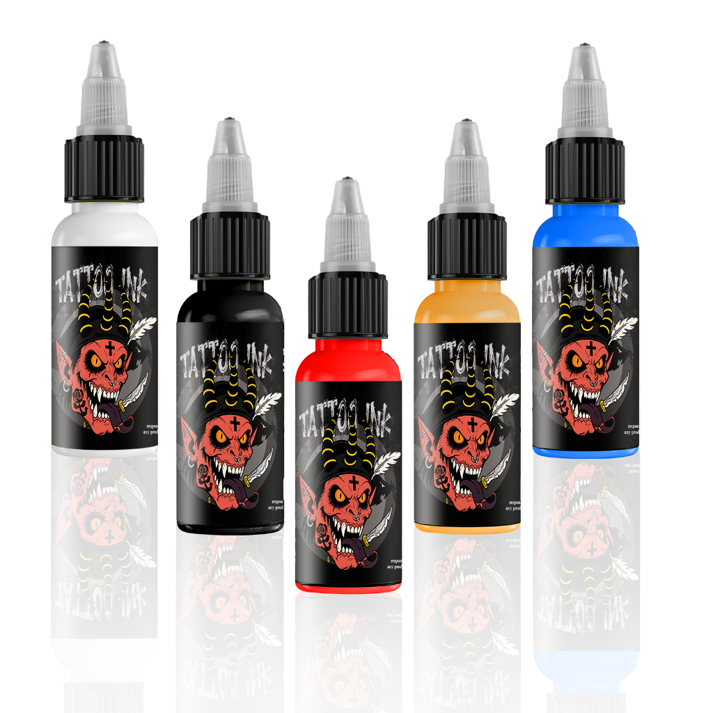 TROYTATU 30ml Tattoo Ink - 1oz เม็ดสีแต่งหน้ากึ่งถาวรสําหรับคิ้ว, อายไลเนอร์ & Body Art - หมึกสีคุณภาพระดับมืออาชีพสําหรับศิลปิน
