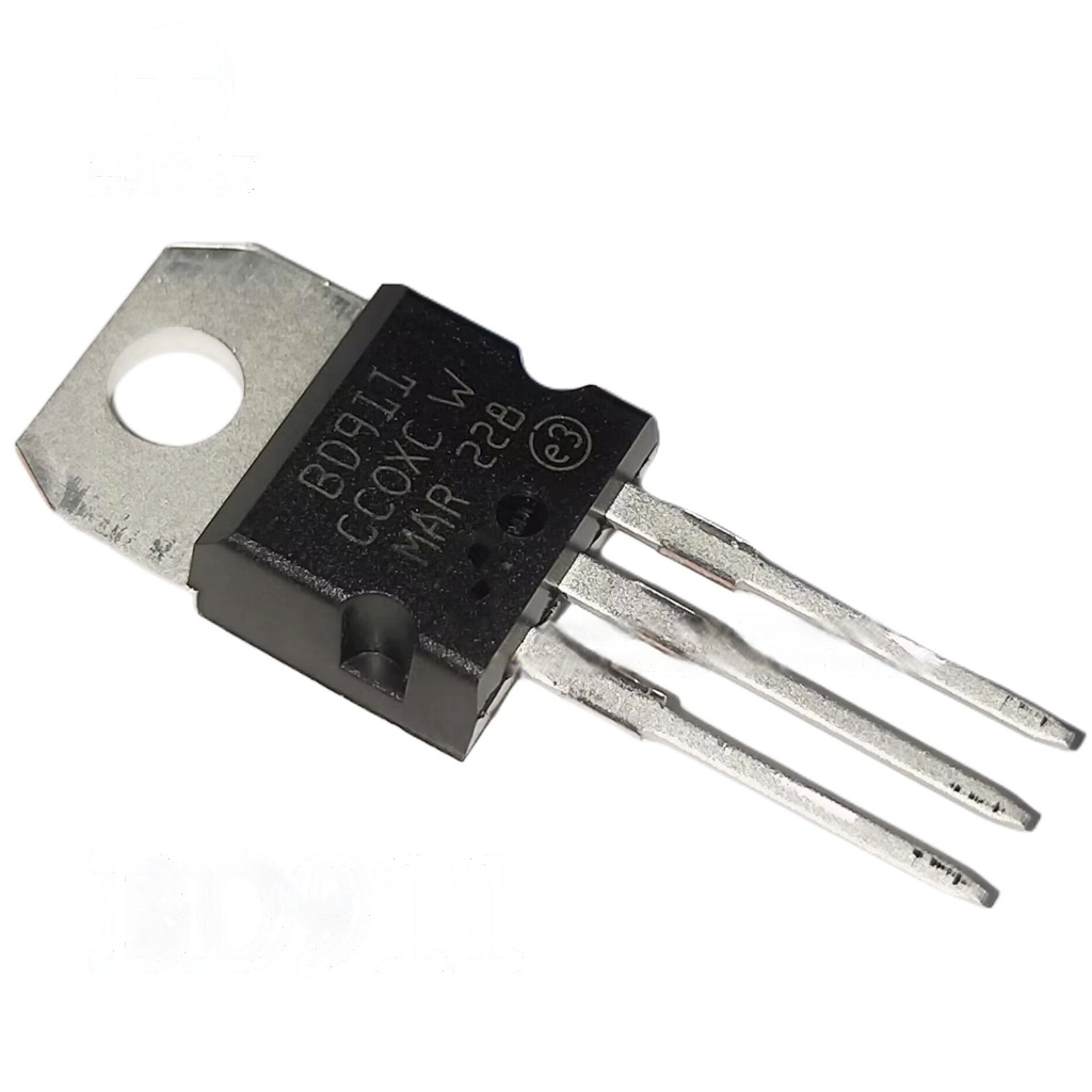 ((1 ชิ้น) ชิ้นส่วนอิเล็กทรอนิกส์ BD911 BD912 15A/100V In-Line Triode TO-220 Dalinton Tube Crystal