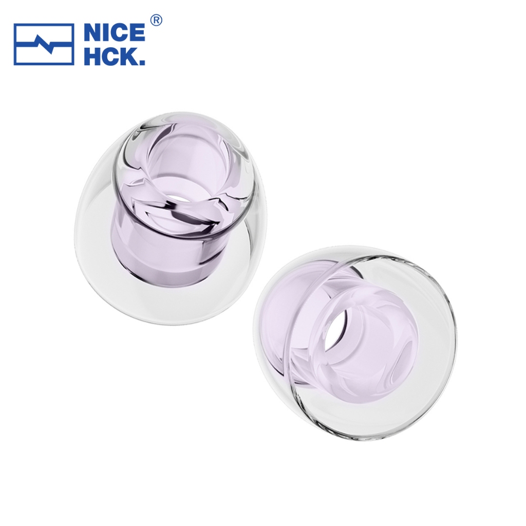 NICEHCK P03 ซิลิโคนเหลวโปร่งใสหูเคล็ดลับเสียงรบกวนนุ่มปลอดภัย Eartips หูฟังอุปกรณ์เสริมสําหรับ NX8 Que Cantor IEM
