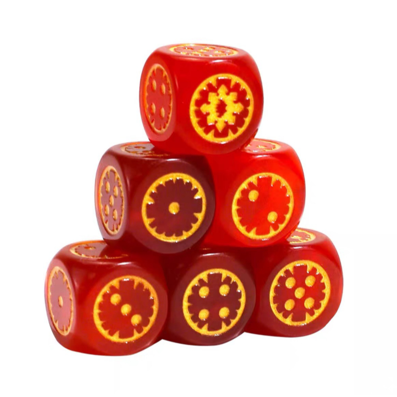 Warhammer Dice Warhammer Dice Warhammer 40K Dice Warhammer Dice Warhammer Props เกมกระดานลูกเต๋า