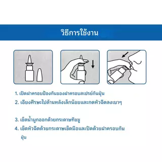【COD】สเปรย์ฉีดจมูก สเปรย์พ่นจมูก 30ml สเปรย์รักษาโรคจมูกอักเสบและไซนัสอักเสบ บรรเทาอาการคันและคัด EELHOE