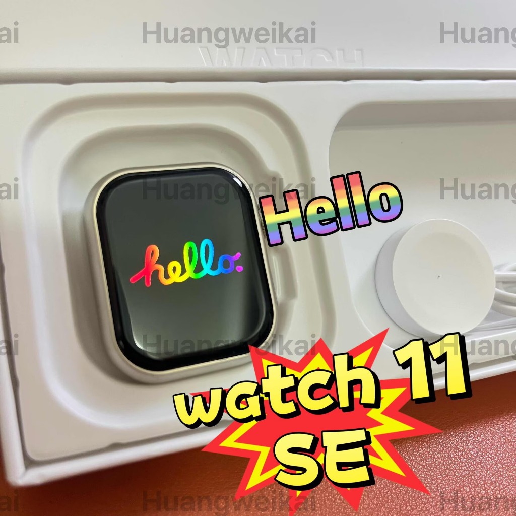 นาฬิกาล่าสุด 11 se mini 2026 Hello smart Watch 9 Mini 38/40/41 มม.AMOLED 1.75 นิ้วสําหรับสมาร์ทวอทช์กีฬาผู้หญิงและผู้ชายไร้สายชาร์จบลูทูธโทร DIY dial-up VS Hello 3mini