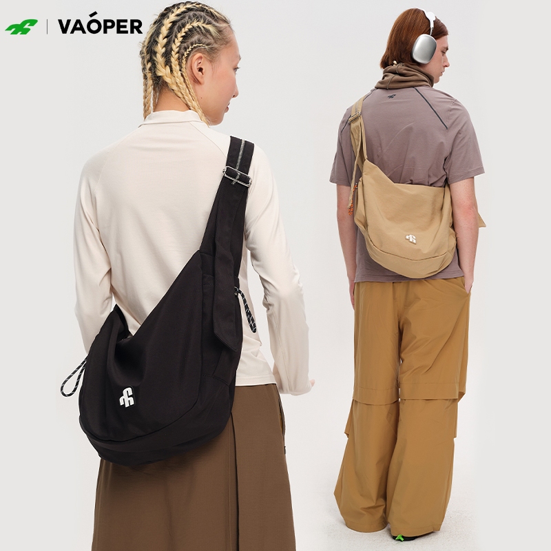 VAOPER กระเป๋าไหล่ นายลอนกันน้ำ ความจุมาก | กระเป๋าเรือพระจันทร์ สำหรับฟิตเนสและโยคะ | กระเป๋าทริปสั้น | กระเป๋าไฮกกิ้งแดนอก และกระเป๋าเลี้ยงเด็ก | L460